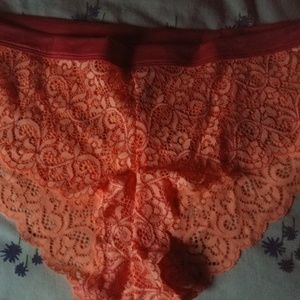 Victoria secret lace XL panties